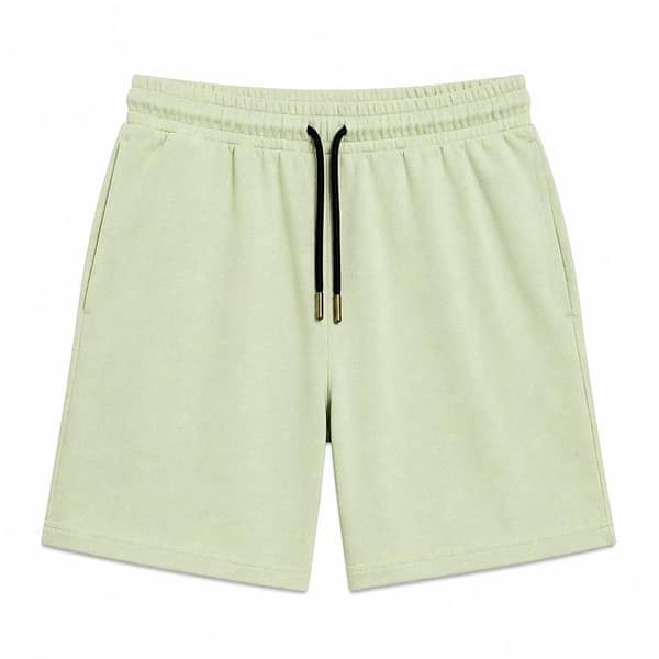 Men’s Classic Casual Two Quarter Shorts – Mist Green