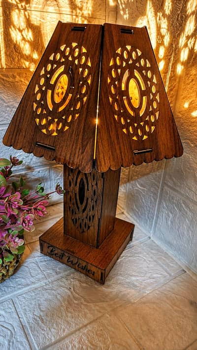 The Best Wooden Lamp With Ultra Premium Shadows