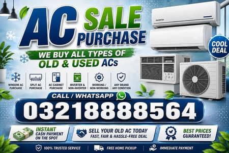 ac sale purchase/gree ac/haier ac/ window ac/ best price
