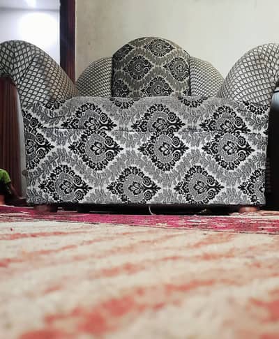 With free sofa covers . color light brown