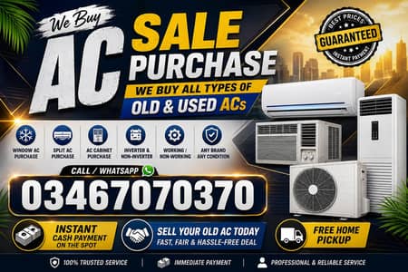 ac sale purchase/orient ac/ scrap ac/window ac/ best prices