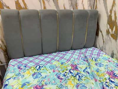 single bed with new mattress