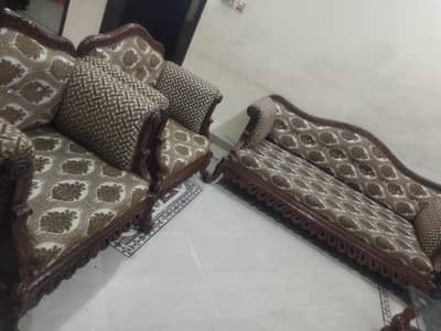 5 seater 1+2+3 Chinioti pure wood