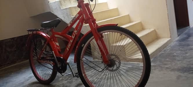 HELUX LION Used Cycle Bicycle | Red Bike Cycle | Used Cycle for Sale