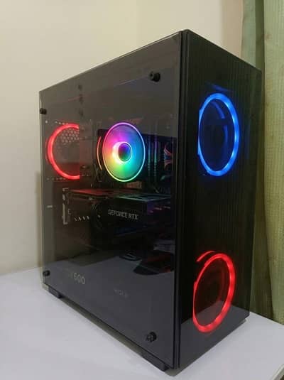 ASUS Gaming PC | RTX 3060 Ti 8GB | 256GB NVMe SSD | Corsair 600W