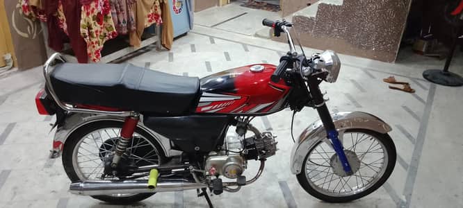 2005 model Ravi motorcycle