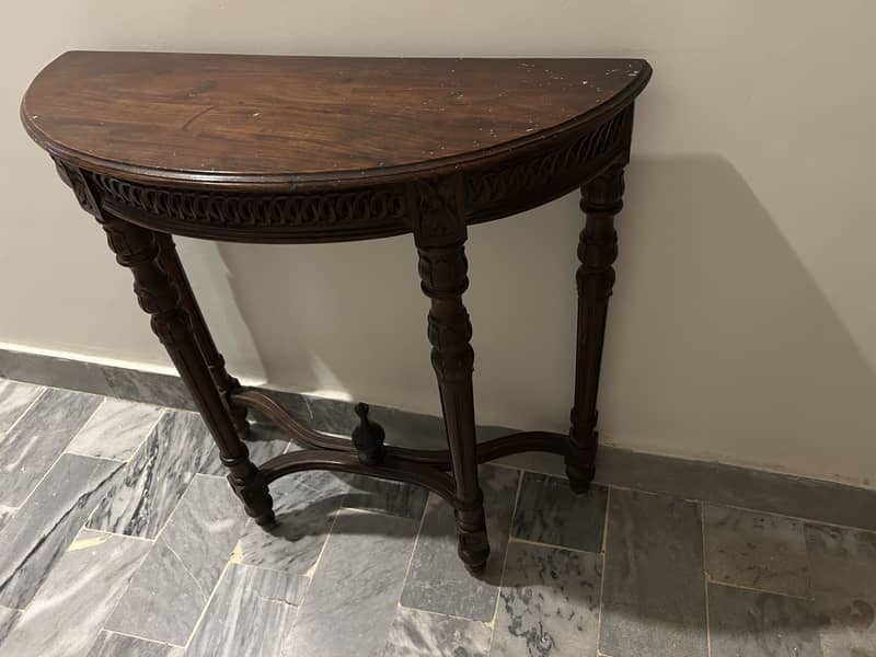 Console table with mirror 0