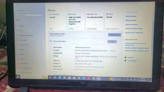 HP Pavilion Beats Special Edition 15 touch screen