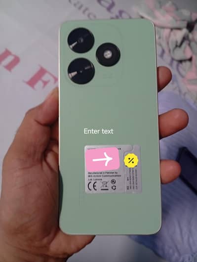 technos spark go 2024.4+4. . 64 box charger original Sath hai all okay