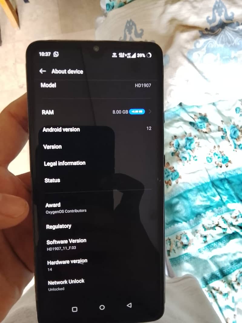 One Plus 7T 5
