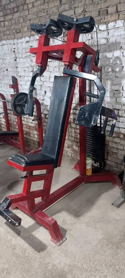 gym accessories and machine