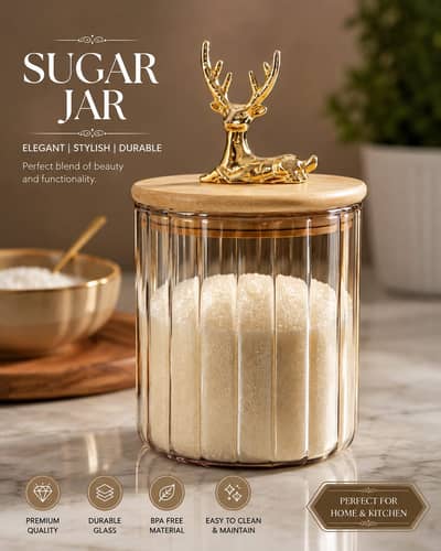 Sugar jar or Pot for kitchen