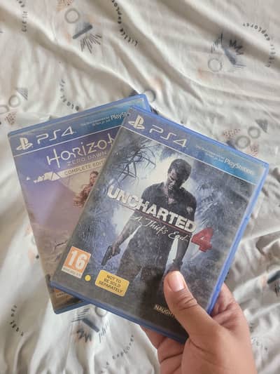 Uncharted 4 and Horizon