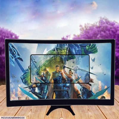 12 inch Video Amplifing screen Black Red Plastic Cash on Delivery 
