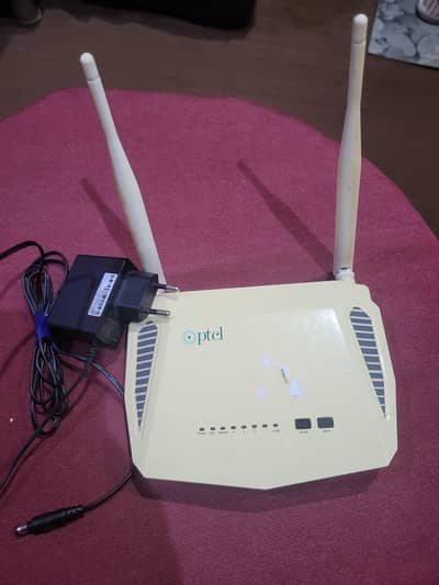 Ptcl modem and Router
