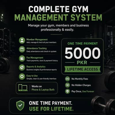 All in One Gym Management System | Gym Software