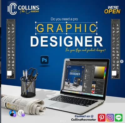 Professional Graphic Designer | Thumbnails, Social Media & Posters