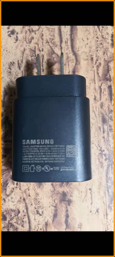 Original Samsung 25W Super Fast Charger Type-C Adapter