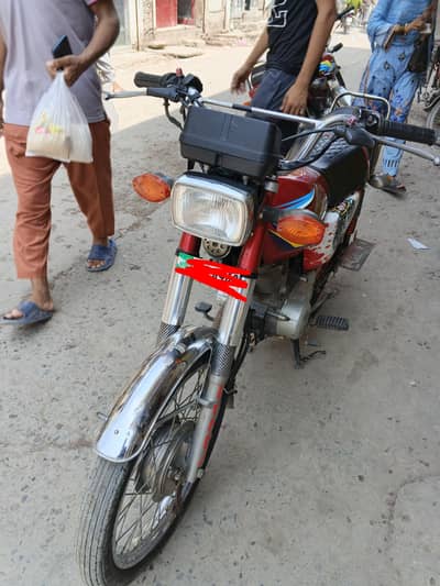 Honda CG 125 03.184467. 342 good condition total genuine