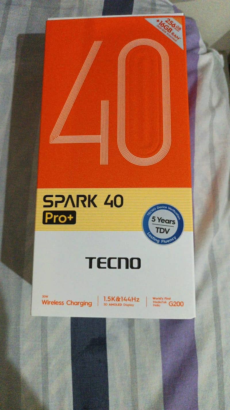 Tecno spark 40 pro plus 3