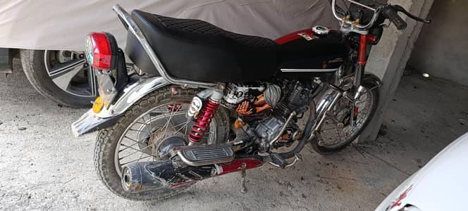 Honda 125 zero work required.