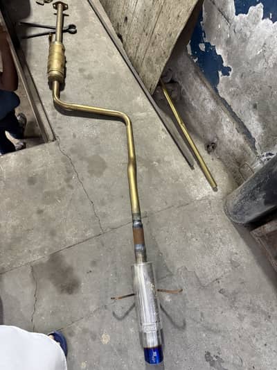 HKS Exhaust With complete Pipe and Resonator For Old Cultus