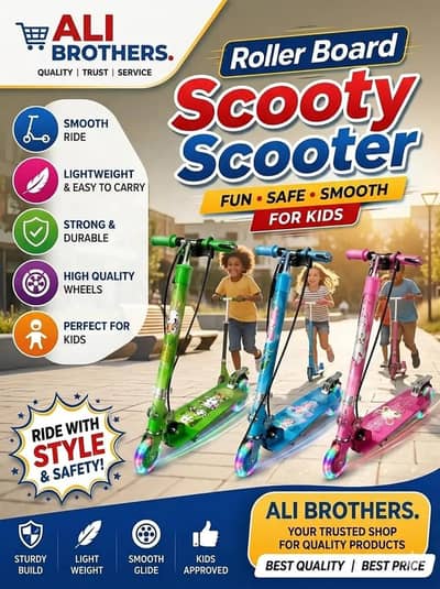  New KNew kid Scooty 2026 | Strong, Lightweight & Smooth Ride