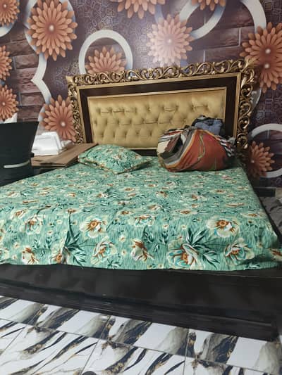 good condition bed available for sale reasonable price