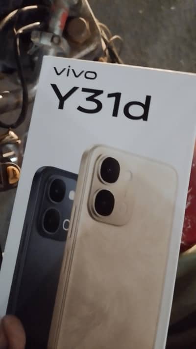 Vivo Y31 D just box open