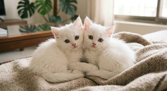 pure white persian kittens blue eyes active and healthy