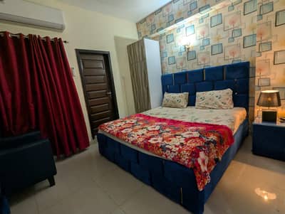 1BED APARTMENT WITH MASTER BED AVAILABLE IN ISLAMABAD PER NIGHT WITH AC
