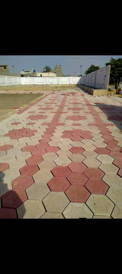 hexagon 6 pane pavers