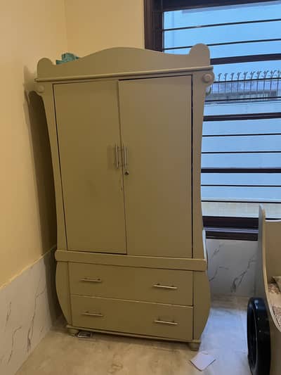 Cupboard, dressing table and display shelf