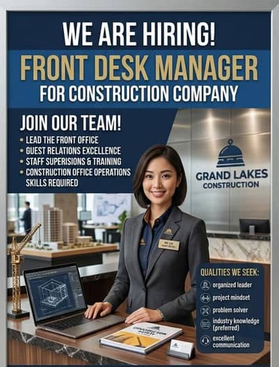 Front Desk manager