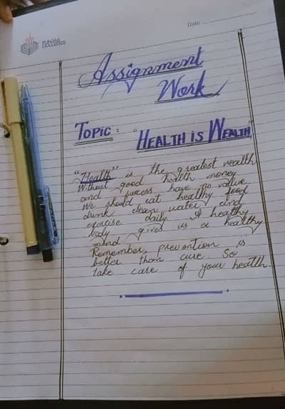 Assignment & Project Work Service | Handwritten & Typed