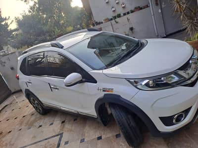 Honda BR-V 2018 White Color Total Genuine In Excellent Condition