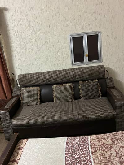 Two set of sofa, five seater and 7 seater