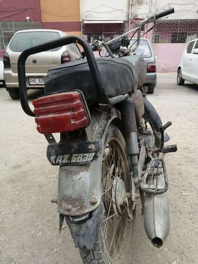 Honda S110 in normal condition.