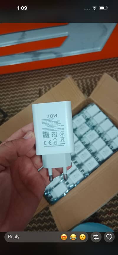 All brands charger available