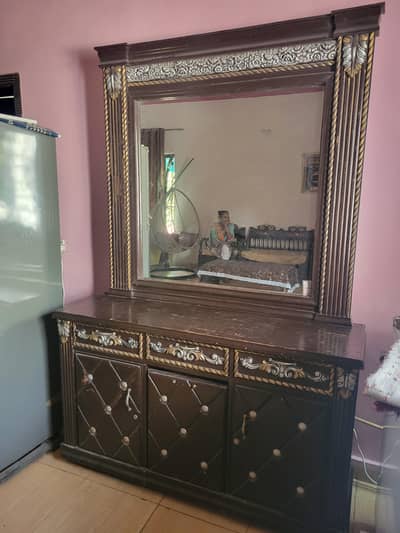 wooden dressing table