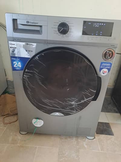 dawlance inverter washing machine 8 kg front load in full warranty