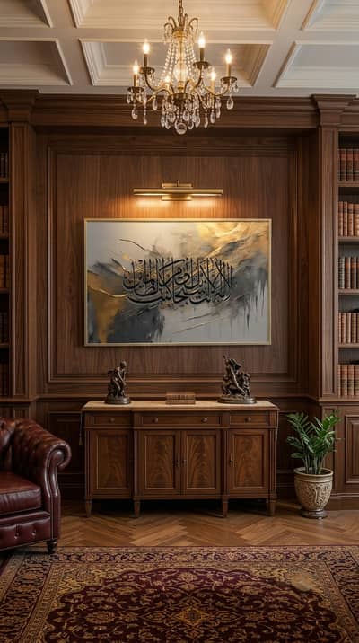 Custom Hand-Painted Art – Islamic Calligraphy & Abstract Paintings