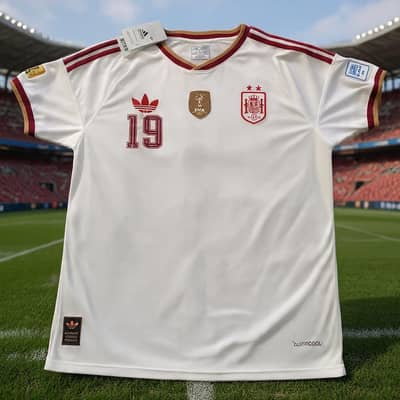 Adidas Spain Lamine Yamal 19 Authentic Jersey – Brand New