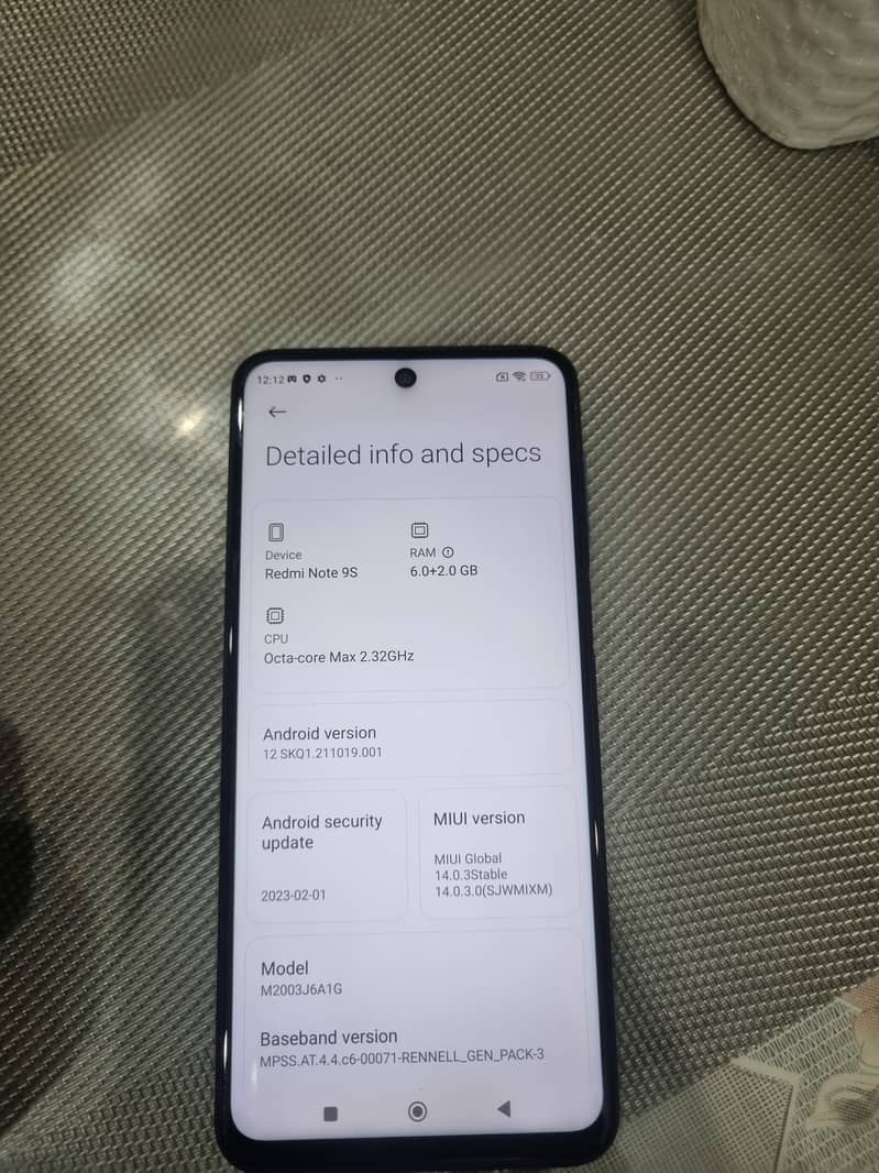 Xiaomi Redmi Note 9S 4