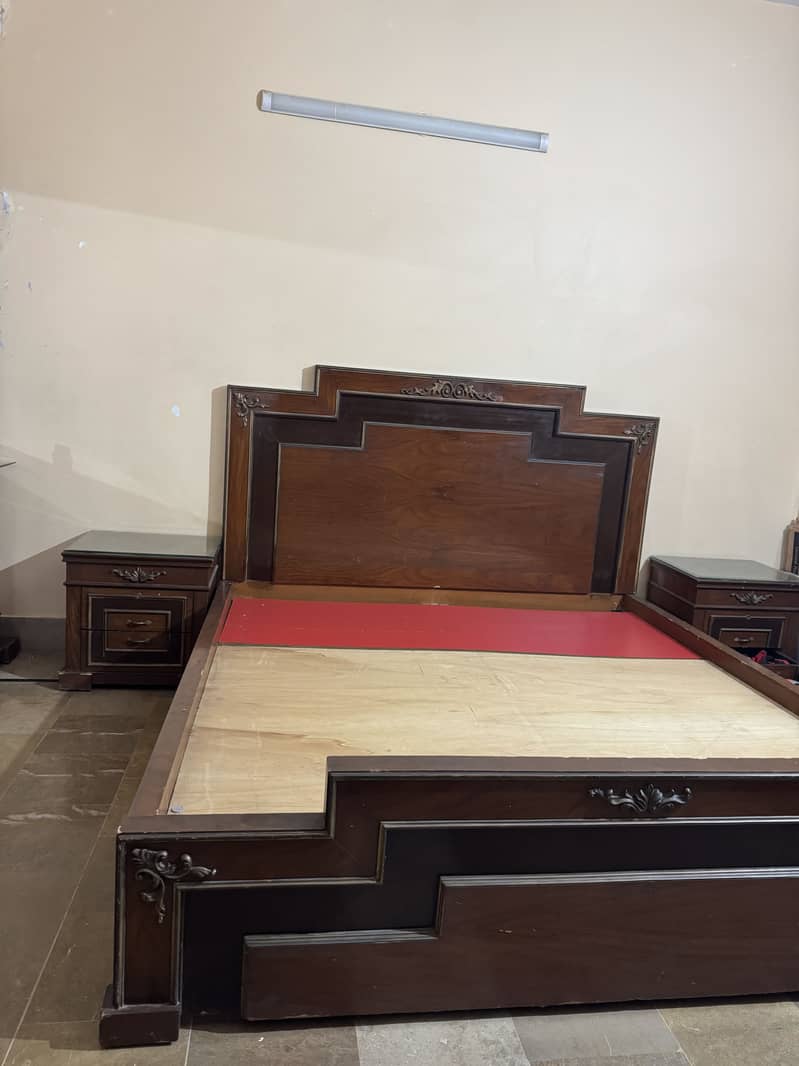 King size bed set 1