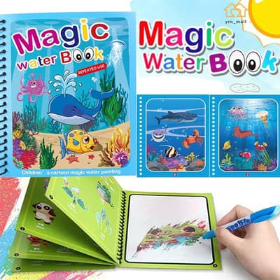 Magic Water Drawing Book for Kids