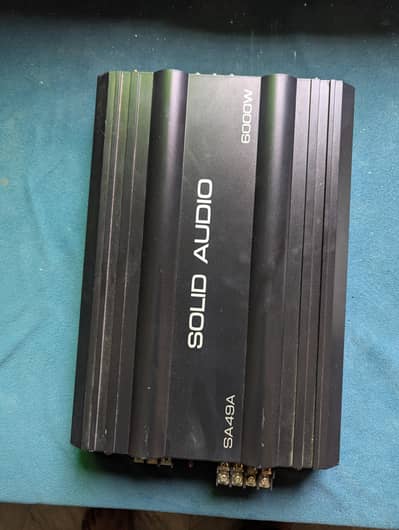 solid audio amplifier for car