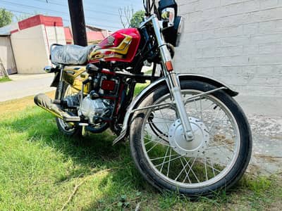 honda cg 125 speacial Golden addition self start 2026 459 km
