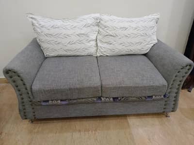 L shaped sofa and 2 sitter sofa