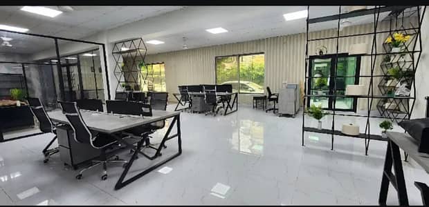 Premium & Fully Furnished 4500 Sq. Ft. Ground Floor Office in Johar Town Phase 2 (50 60 Seats)